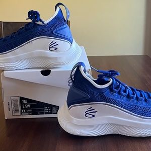 Curry Flow 8 Blue basketball shoes